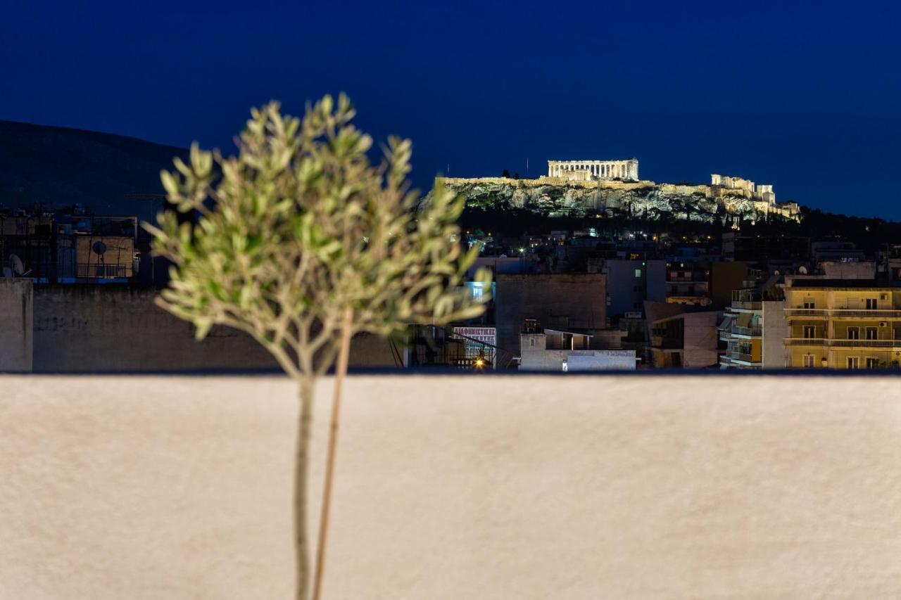 Private Jacuzzi & Acropolis View - The Loft Athen Exterior foto