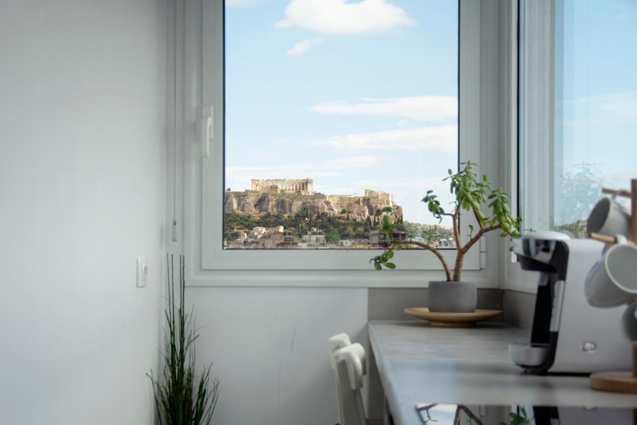 Private Jacuzzi & Acropolis View - The Loft Athen Exterior foto